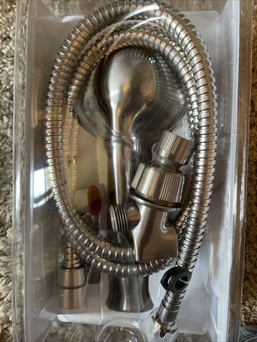 Aqua Plumb Massage Handbrause Sensations Satin Nickel 5 Strahlarten - C0303SN - Bild 4 von 5