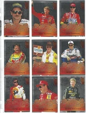 1995 VIP FAN'S CHOICE SILVER-Complete 9 card set-Straight from packs to pages!