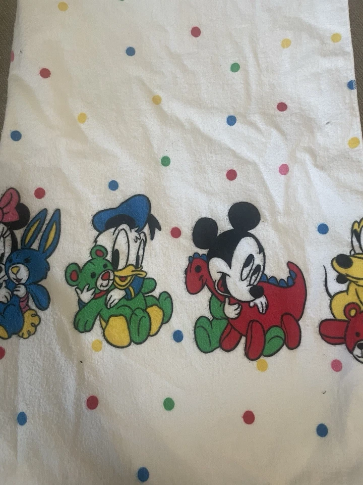 Funda de almohada vintage Walt Disney Mickey Mouse Minnie Donald Duck Pluto Foto 4 de 4