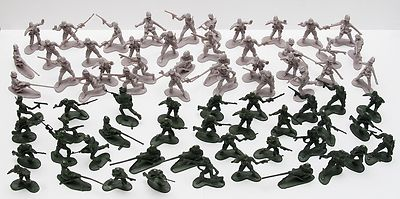 #ad #ad NEW 72 PCS ARMY MEN TOY SOLDIERS MILITARY FORCE GREEN PLASTIC FIGURINE FIGURE $7.98