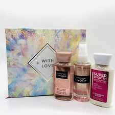 Bath & Body Works A THOUSAND WISHES Mini Gift Box Set Shower Gel, lotion & Mist