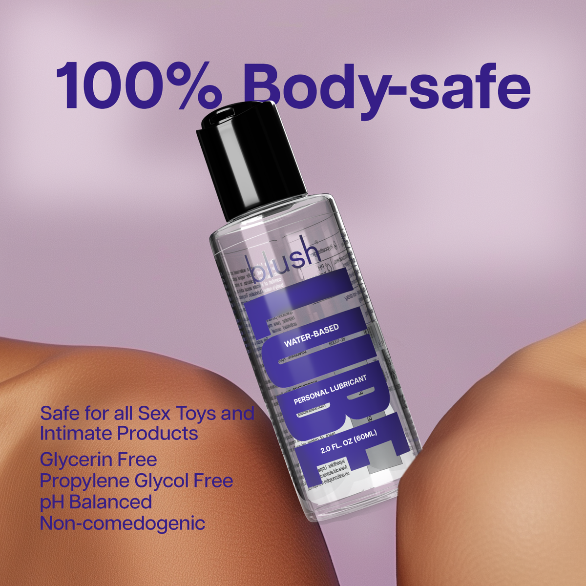 personal lubricant without propylene glycol Sliquid H2O Water Based Lubricant, Unscented, Vegan, Hypoallergenic, 8.5 fl  oz main image 1