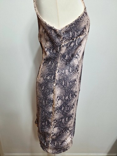 Snake Sequin Mini Dress Glamorous Zipper Size S Small RRP 45,00 - Picture 3 of 12