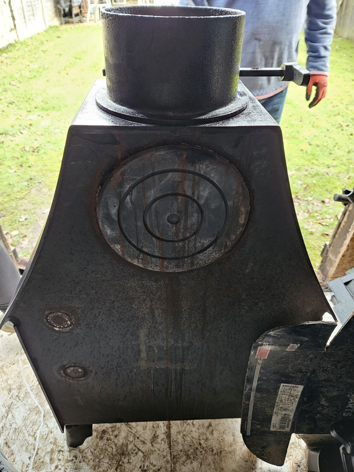 Villager Wood Burner Wood Burning Stove Fire Log Burner eBay