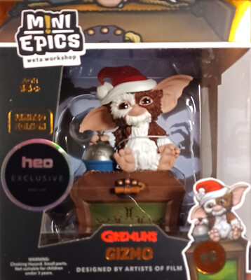 GREMLINS Gizmo - Santa Hat - Vinyl Figur - Weta - Mini Epics - 12 cm (Limited)