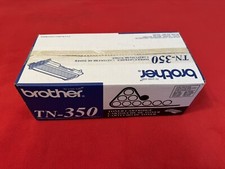 Genuine Brother TN-350 Black Toner Cartridge Black - New Sealed