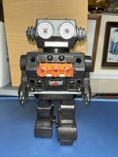 Vtg 1960's Horikawa Japan Tin Space Robot Astronaut Battery Op Display / Parts