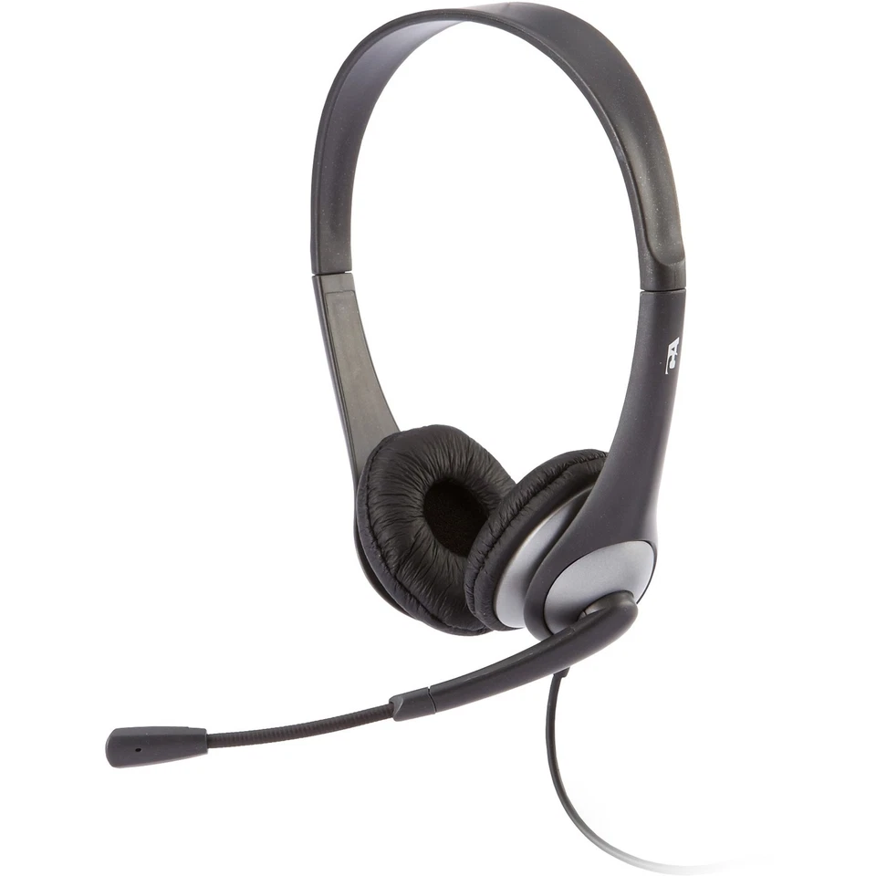 Cyber Acoustics AC-204 Headset - Stereo - Wired - 20 Hz - 20 kHz - Gold Plated - - Image 2 of 4