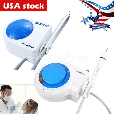 Ultrasonic Dental Piezo Scaler LED Handpiece 5 Tips Fits EMS Cavitron Woodpecker