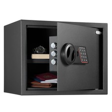27L Electronic Safe Box with Digital Keypad - VonHaus Security Safe for Home