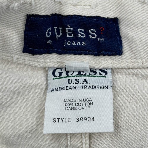 Guess Shorts - 38W 10L Beige Cotton - Picture 5 of 10