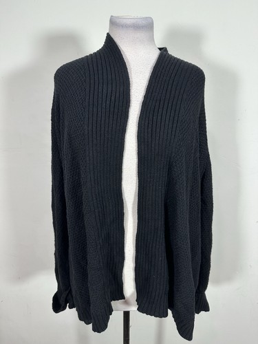 Talbots Women’s Black Color Long Sleeve Cardigan Size 3X - Picture 1 of 9
