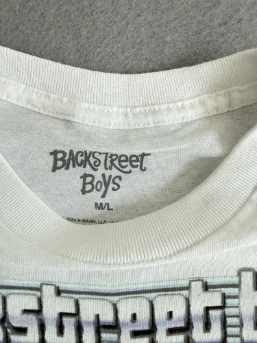 Backstreet Boys Millenium Tour T-shirt Double-sided Print Wh Vintage vintage concert t-shirt, vintage, single stitch, B+ condition
