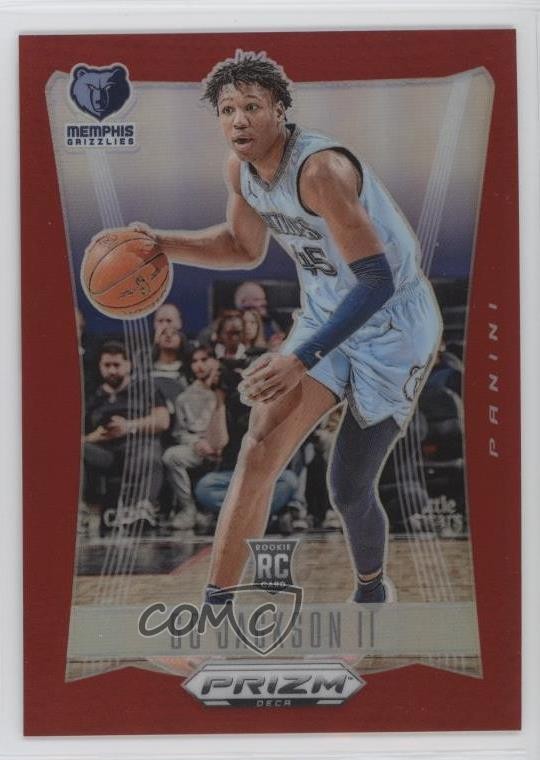 2023-24 Panini Prizm Deca Red Prizm /199 GG Jackson II #254 Rookie RC