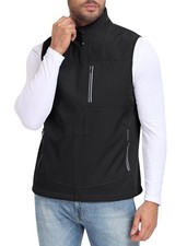 Gilet Polaire Homme Sans Manche Gilet Outdoor Veste Légère de Travail Blouson...