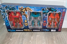 Robot Action Figure Collection 3-Pack Plastic Multicolor Transformers 20543 Audi