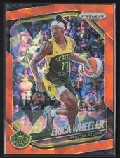 2025 Panini Prizm WNBA #125 Erica Wheeler Orange Ice Prizms