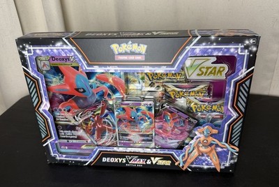 Pokemon TCG Deoxy s VMax and VStar Battle Box Sealed