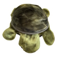 Folkmanis Plush Baby Turtle Full Body Shell Hand Puppet Pretend Play 9 - NWT