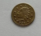 1923 Alberta Gold Token Buffalo Head