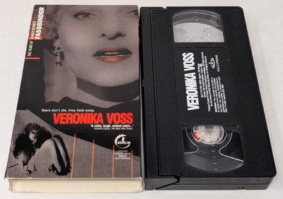 Veronika Voss VHS Rosel Zech Hilmar Thiate German English Subs Fassbinder