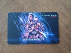 Capitole Studios Avignon CINEWEST AVENGERS Marvel 2025 VF Plastic Movie Card
