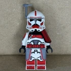 lego star wars gcc shock trooper officer / red guard officer / weaver bricks