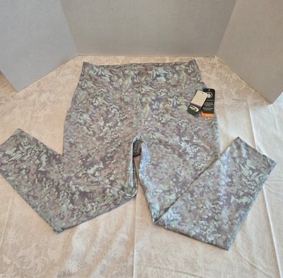 MTA NWT  Sport Leggings XL Multi pastel  Geometric Print Stretch Yoga Pants