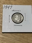 1947 - P Roosevelt Dime 90% Silver  Nice Early Date Coin