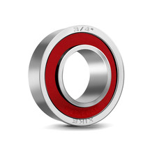10 Pcs Flanged Ball Bearings ID 3/4" X OD 1-3/8", Applicable for Lawn Mower, ...