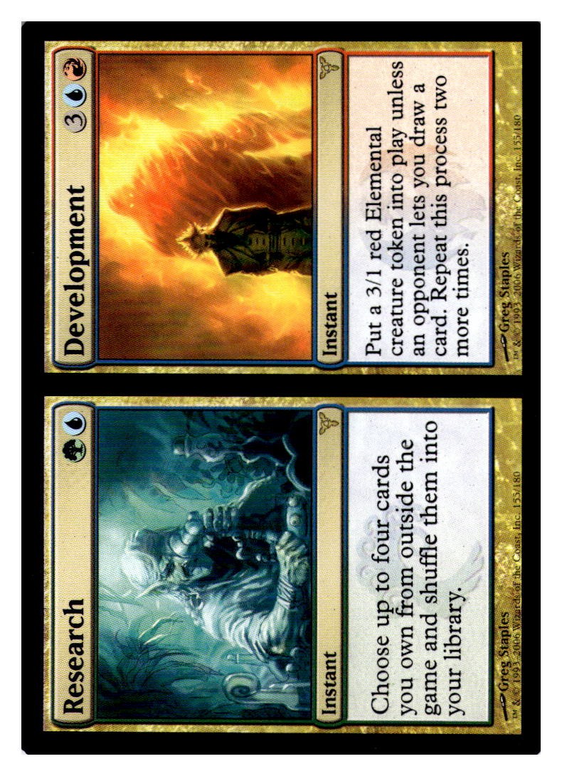RESEARCH // DEVELOPMENT R DISSENSION 155 MAGIC: THE GATHERING NM/M
