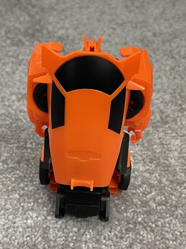 Transformer Roboter zum Auto orange Sportwagen Spielzeug H 11 cm 2015 Tomy Hasbro - Bild 5 von 6