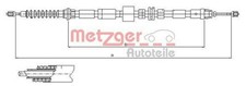 METZGER Handbremsseil Seilzug Feststellbremse für FORD MONDEO III Kombi (BWY)