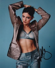 Monica Barbaro signed autograph 20x25cm top gun in person autograph COA