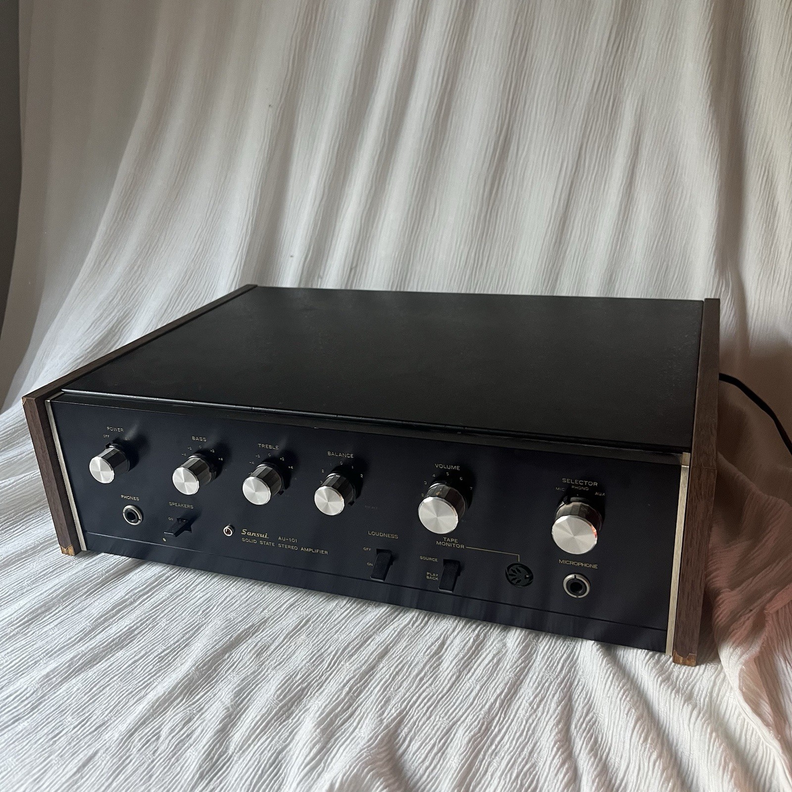 Sansui AU 101 vintage audio equipment - eBay listing photo 1