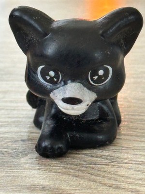 Polly Pocket Figur Sparkling Pets Schwarze Katze, Black Cat cute