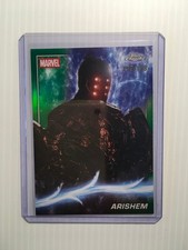 2025 Topps Chrome Marvel Studios #127 Arishem Green Refractor #192/199