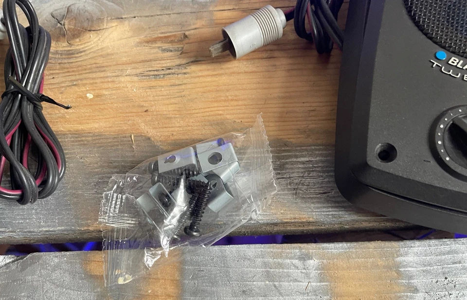 Blaupunkt Tune Up Speakers, Like Becker! Rare! Very Nice! - Image 4 of 4