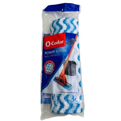O-Cedar Power Scrub Roller Mop Refill Microfiber Wave Sponge New