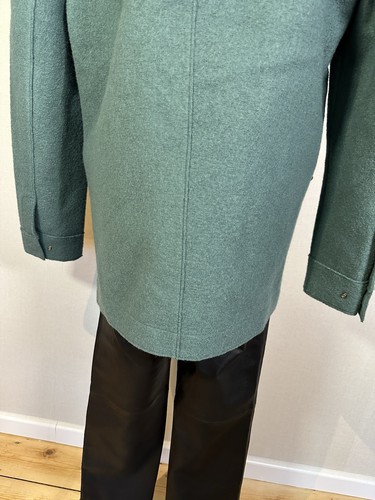 Langer Chen Mantel/Grün (Petrol)/Gr.L/Klassisch/Zeitlos/Robust/Alltag/Komfort - Bild 10 von 16