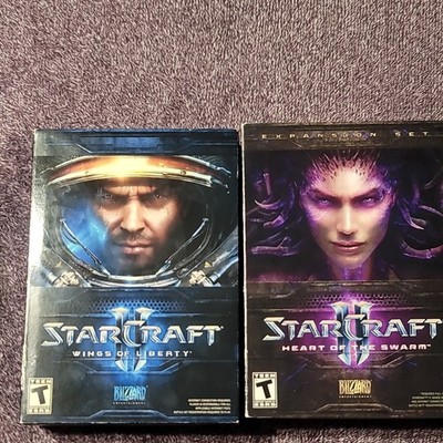 Blizzard StarCraft II Wings of Liberty + Heart of the Swarm Expansion PC/Mac