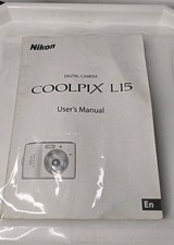 Nikon Original CoolPix L15 Digital Camera User Guide Instruction Manual