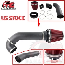 For LSX LS1 LS2 4.8 5.3 5.7 6.0L Restomod LS Swap Red Filter Cold Air Intake Kit