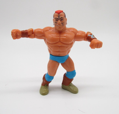 Vintage 1991 WWF Hasbro Tatanka First Nation Wrest...
