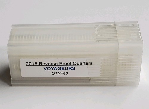 2018 S ATB Silver Reverse Proof Voyageurs Quarter - Roll of 20 - UNC - Bild 4 von 4