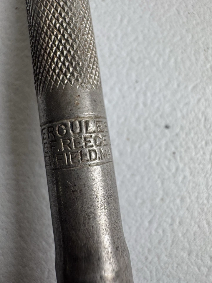 Vintage Greenfield Hercules 8.5 Inch Tap & Die Tap Handle Wrench Machinist - Image 4 of 4