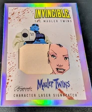 Invincible Season 1 Premiere Laser Signapatch Relic The Mauler Twins #585