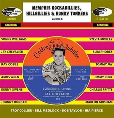 Memphis Rockabillies, Hillbillies & Honky Tonkers Volume 6 by Various Artists