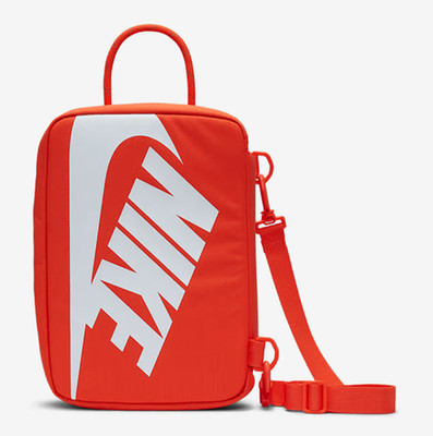 Nike Shoebox CrossBody Bag Unisex Sports Casual Sports Bag Orange