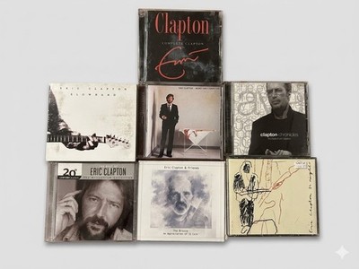 Eric Clapton CD Lot Of 7 Slowhand Chronicles Complete 20th Century Masters Great